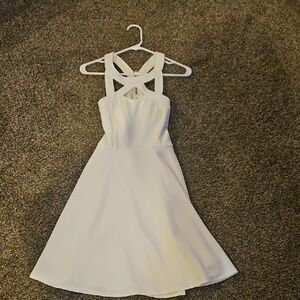 Speechless Ivory Sleeveless Dress